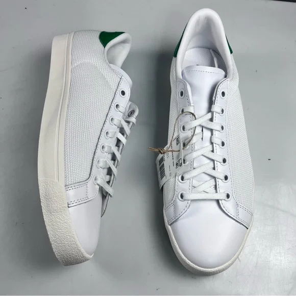 adidas | Shoes | Adidas Mens Originals Rod Laver Vintage Sneakers Shoes  White Green Size 2 New | Poshmark